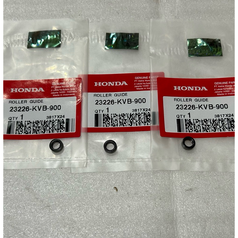 3pcs Guide Roller ADV PCX BeAT Vario Stylo Scoopy Spacy Original AHM 23226KVB900