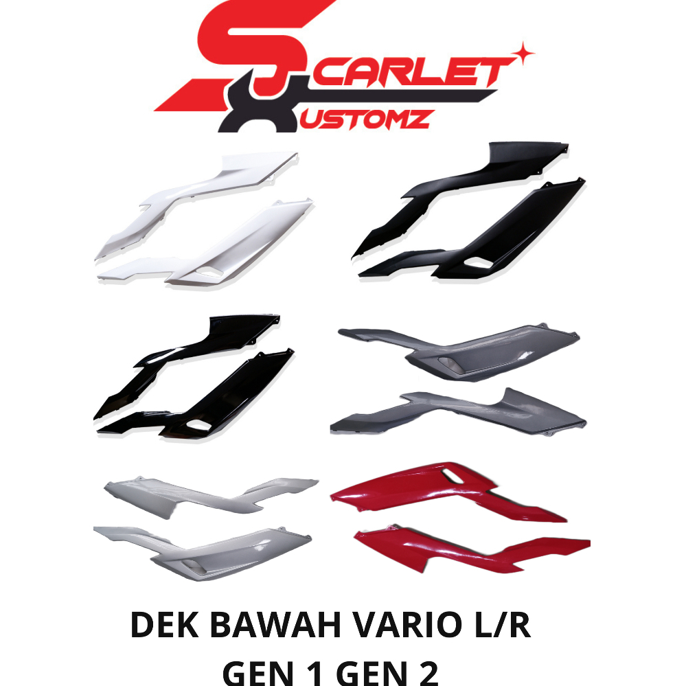 NARITA ครอบสํารับล่างขวาและซ้ายของ vario 125/150 ใหม่ 2018-2022 - SC