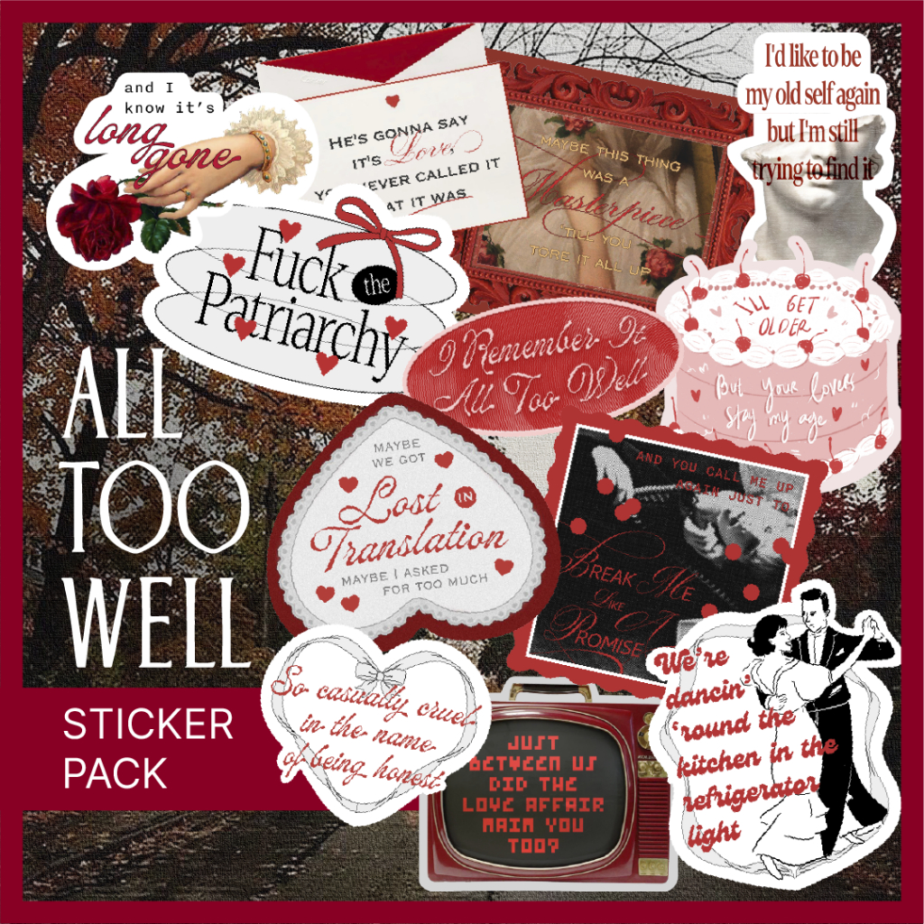 สติ๊กเกอร์ Taylor Swift ที่ยอดเยี่ยมทั้งหมด