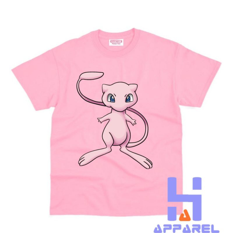 เสื้อยืด POKEMON MEW POKEDEX CHILDRENS