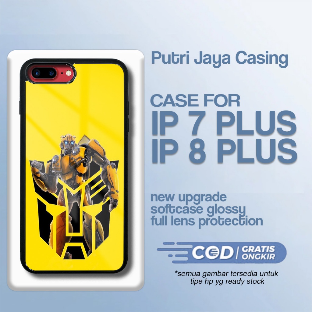 เคส Ip 7 plus / ip 8 plus ล่าสุด - Xiaomi Ip 7 plus / ip 8 plus - Robbot Motif - Premium Glossy Hard