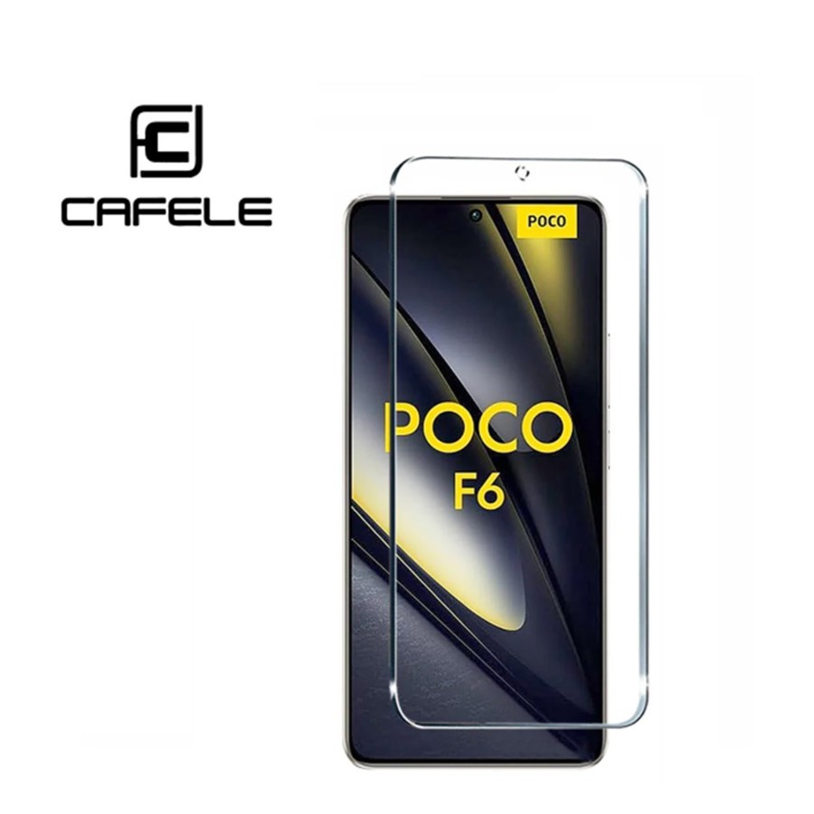 CAFELE Xiaomi POCO F6 / POCO F6 PRO / Poco F7 / F7 Pro / Poco X7 / X7 Pro - กระจกนิรภัย Clear HD
