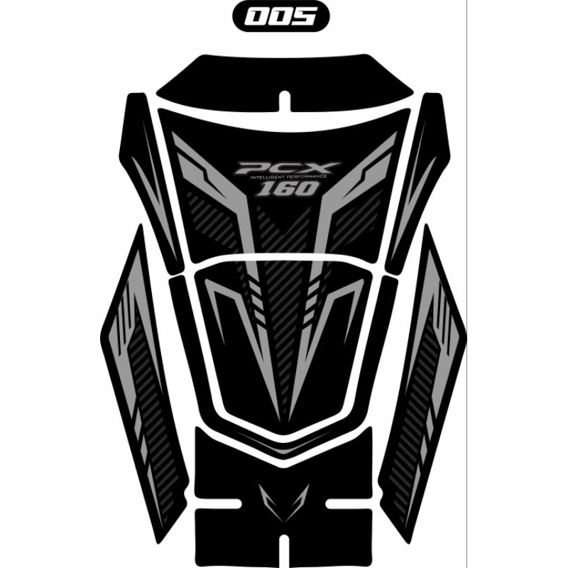 PCX 160 TANKPAD STICKER (อะไหล่) 2021 ถึง 2024