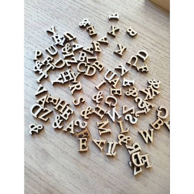เลเซอร์ตัด LETTERS/INITIAL LETTERS/WOODEN LETTERS/WOODEN LETTERS INITIALS