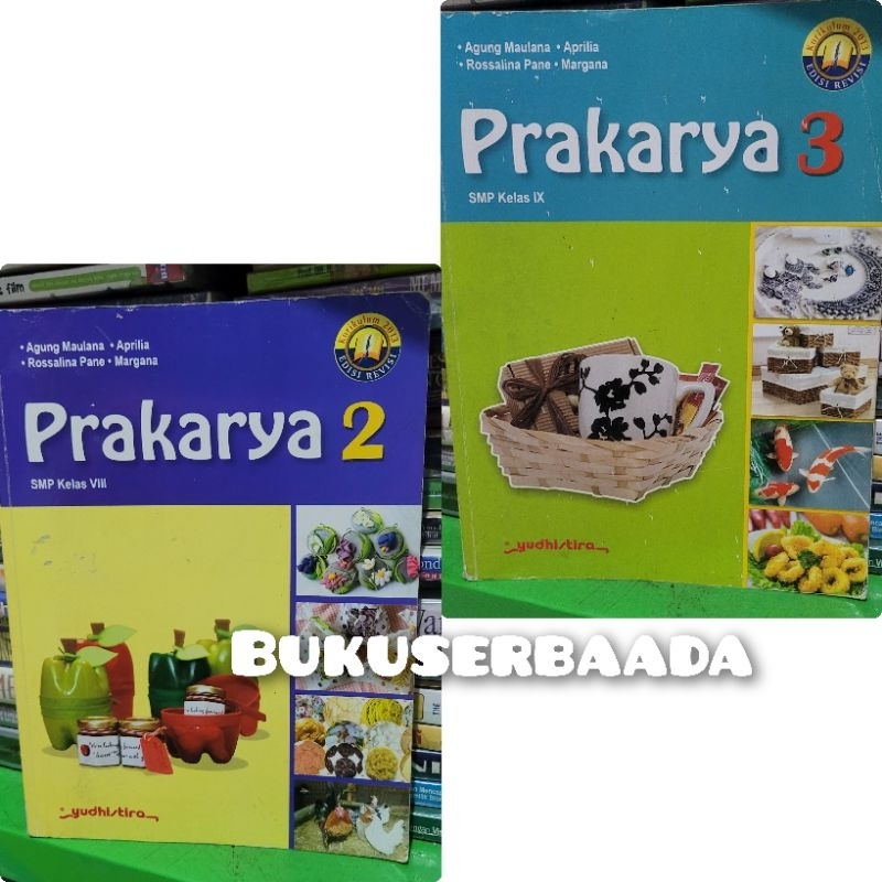 YUDISTIRA USED BOOK - PRACTICAL WORKS FOR CLASS 1/2/3 SMP K13 REVISION