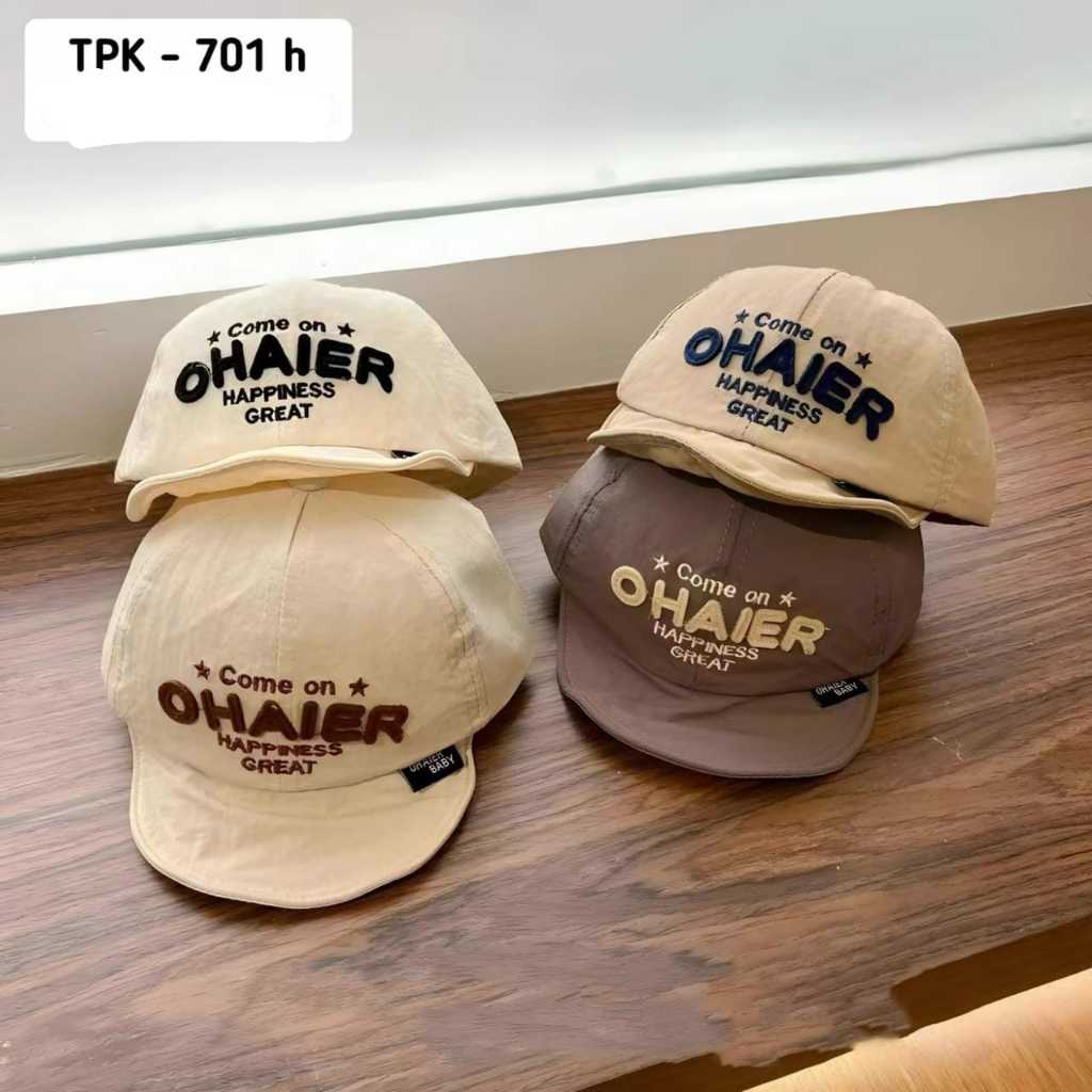 หมวกสัตว์เลี้ยงสําหรับเด็ก Ekubo ปัก Ohaier ผสม TPK- 701 H