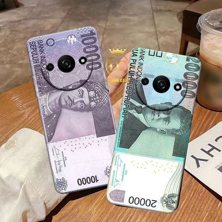 Softcase Redmi A3 2024 Motif Wallpaper MONEY - เคสผู้ชาย - เคสซิลิโคน - เคสอินเทรนด์ - เคสล่าสุด - เ