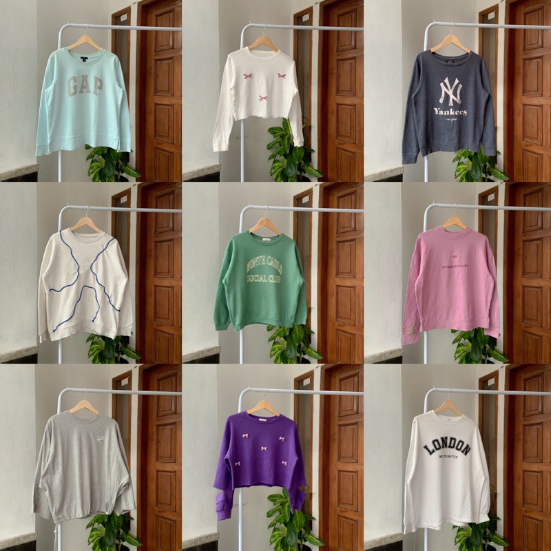 เสื้อสเวตเตอร์โอเวอร์ไซส์ CODE F1-F32 29 JUNE