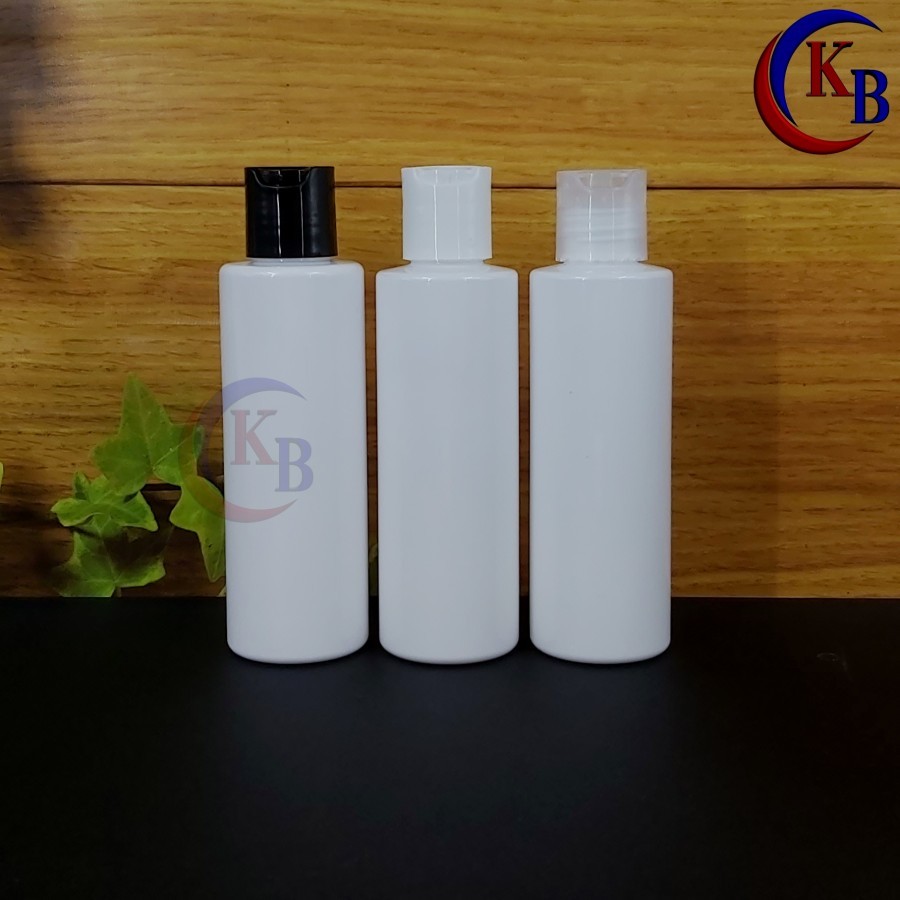 150ML DISCTOP ขวดกดคอ 24 / 150ML RF ขวดพลาสติก PET สีขาว