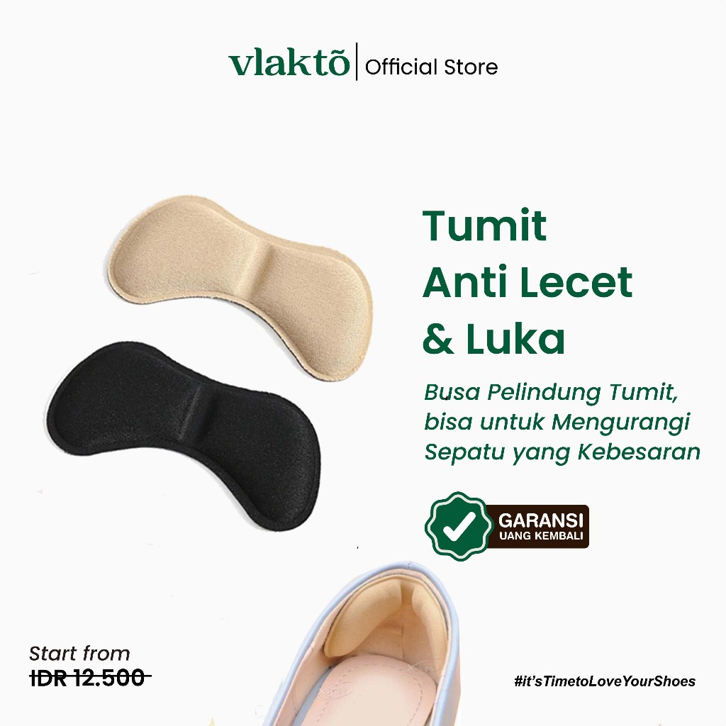 Vlakto Heel Cushion Heel Pad Foam Heel Protector / Heel Protector Pad / Insole Pad