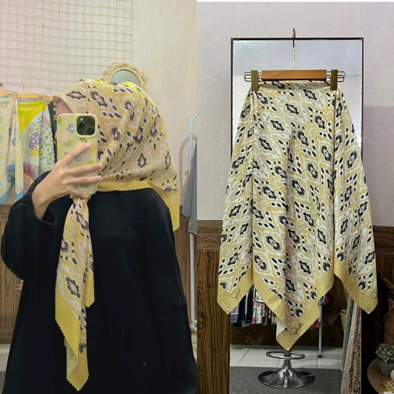 Motif Of The HIJAB/ขนาดมาตรฐานของทอ BATIK โดย SYAHIRABLE SERIES 87/HIJAB-HIJAB-ร่วมสมัย