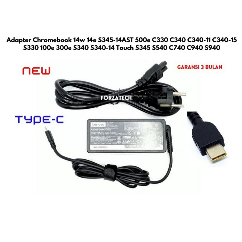 Chromebook อะแดปเตอร์ 14w 14e S345-14AST 500e C330 C340 C340-11 C340-15 S330 100e 300e S340-14 Touch