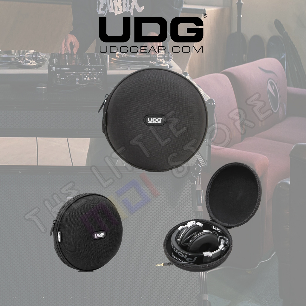 Udg Creator Headphone Case Small-Black | U8201bl Pioneer Numark Technics AIAII กระเป๋าหูฟังต้นฉบับ