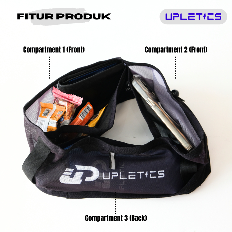 จัดส่งฟรี UPLETICS PACE RUNNING BELT RUNNING WAIST BAG RUNNING WAIST BAG BIKE HIKING TRAIL BELT