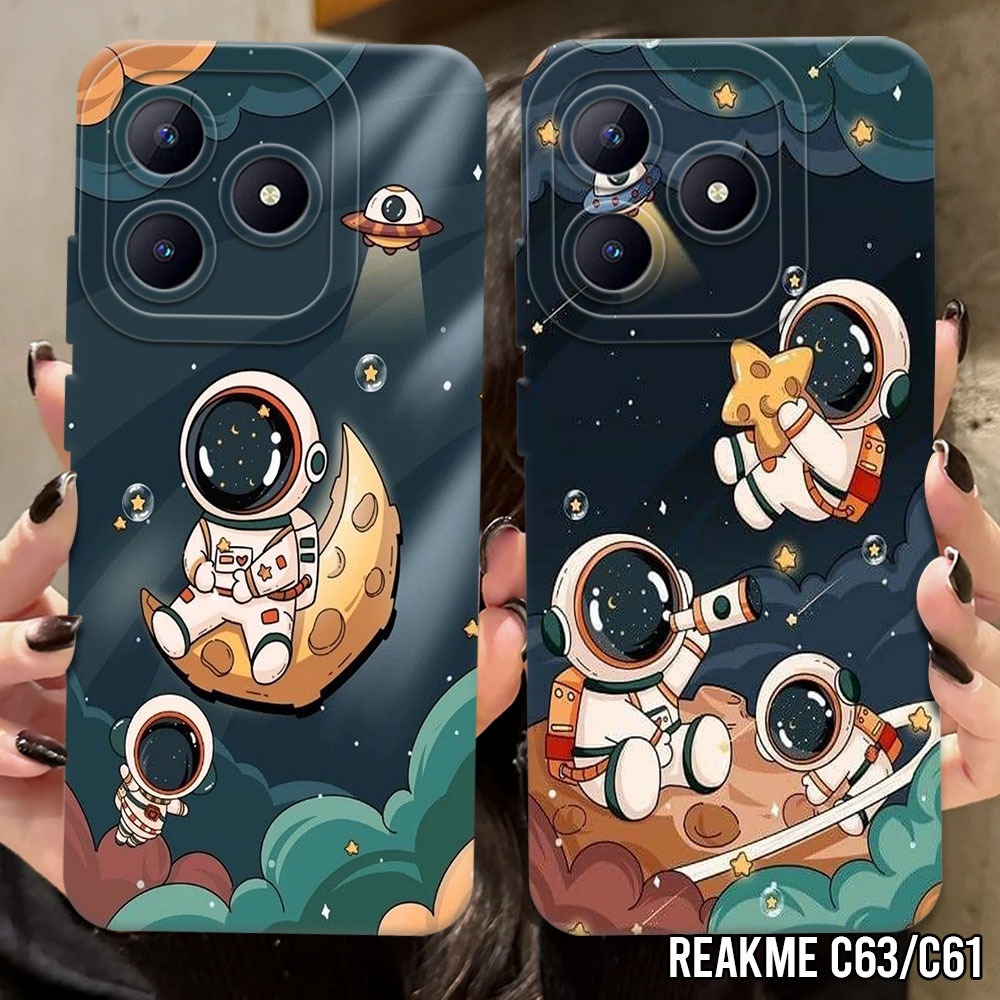 Disimurah เคสกล้อง Realme C63/C61 Pro ล่าสุด - เคสแฟชั่น Astrounot (DS10) - เคส Realme C63