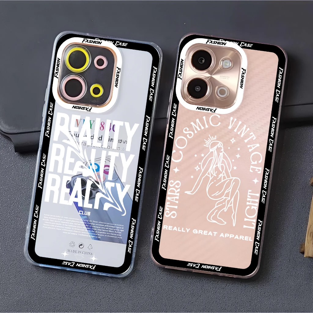 Vivo Y28 4G Clear Softcase - เคส Vivo Y28 5G - Softcase Clear Case Fashion Case [HH-702]