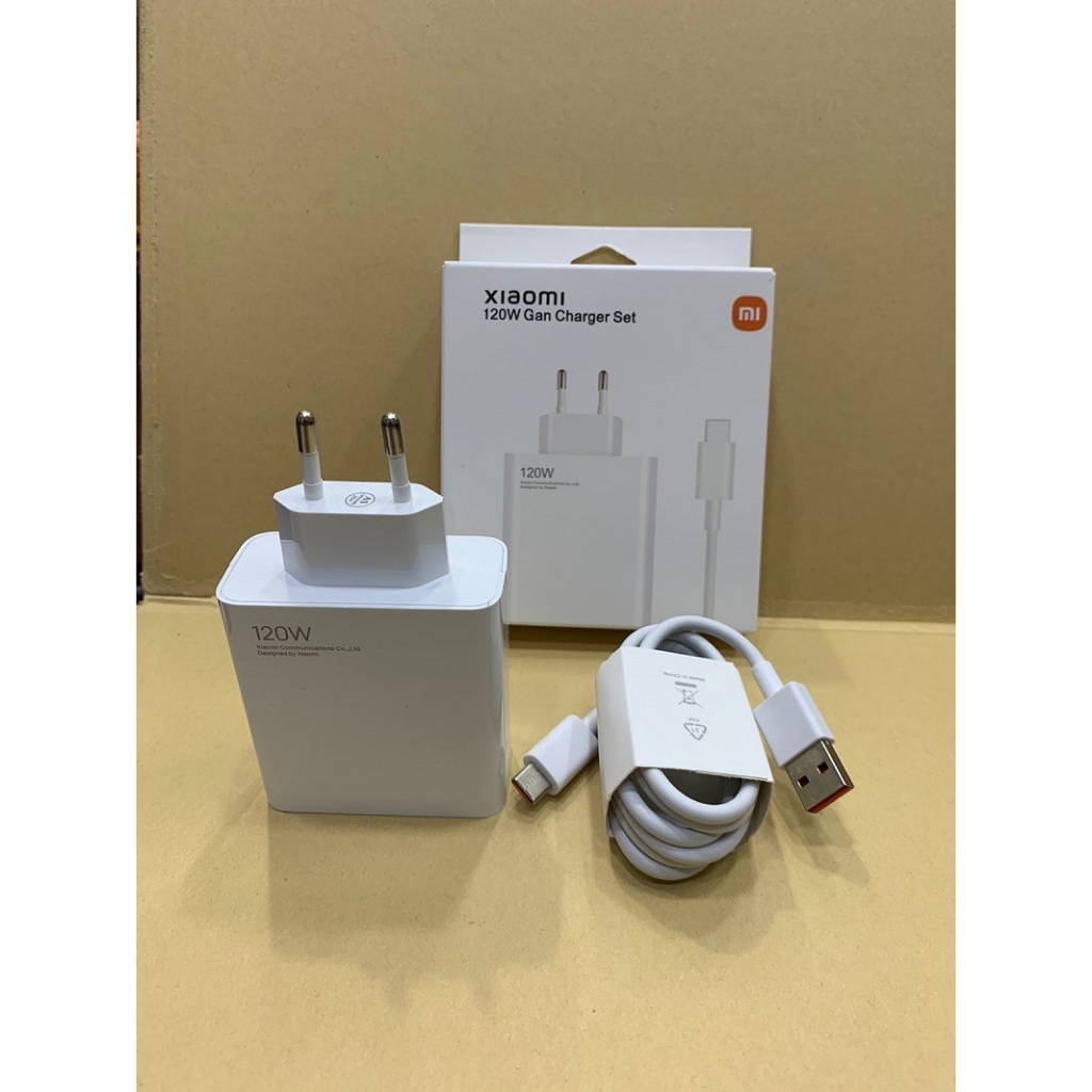 เครื่องชาร์จ Xiaomi 120Watt (MDY-13-EE) พร้อม USB A 6A Super Fast Charging Turbo 120W