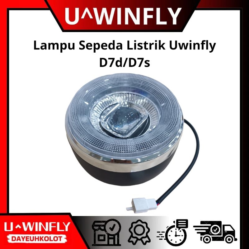 ไฟหน้าจักรยานไฟฟ้า Uwinfly D7s /D7d ดั้งเดิม
