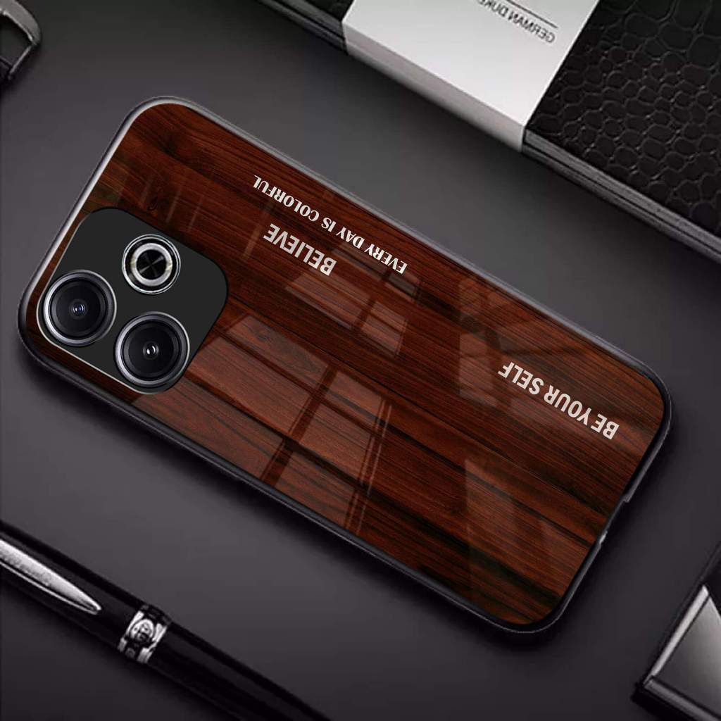 HP (Q73) Softcase Glass สําหรับ REDMI 13 - REDMI 13X - POCO M6 ใหม่ล่าสุด - เคสโทรศัพท์ TPU กันน้ําล