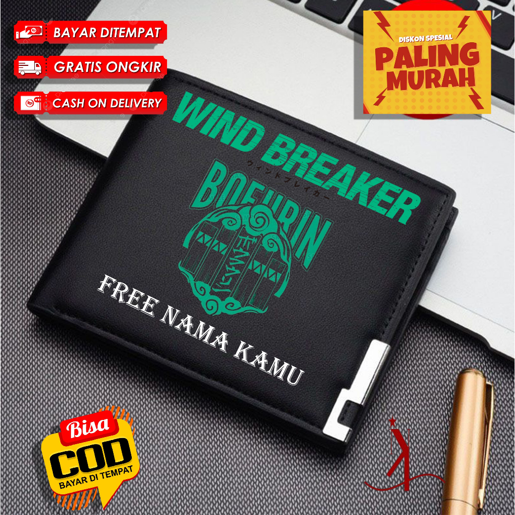 Bofurin Anime Wallet / Wind Breaker Anime Wallet