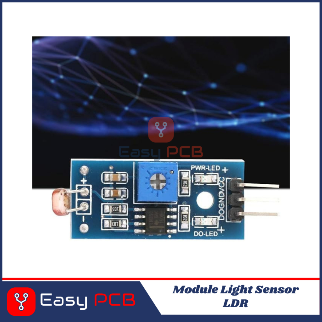 MODULE Sensor Cahaya / Module Light Sensor LDR 4PIN AO DO Arduino