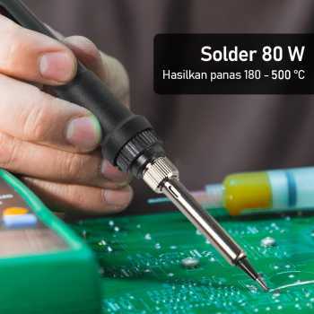 SUN SHOOPS -SONEX หัวแร้งไฟฟ้า บัดกรี LCD 80W 220V - 908S