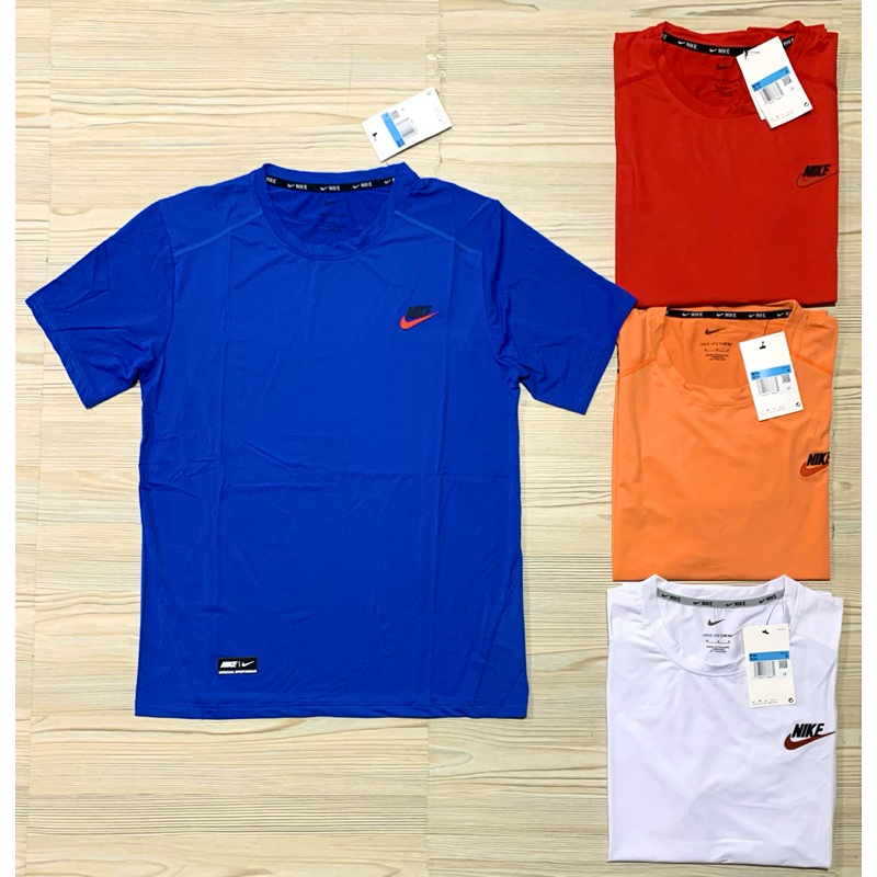 Merah PUTIH Premium IMPORTED MEN& 39;S เสื้อยืด NIKE RUNNING MAN SPORTS เสื้อยืดสีฟ้า BENHUR สีแดง K