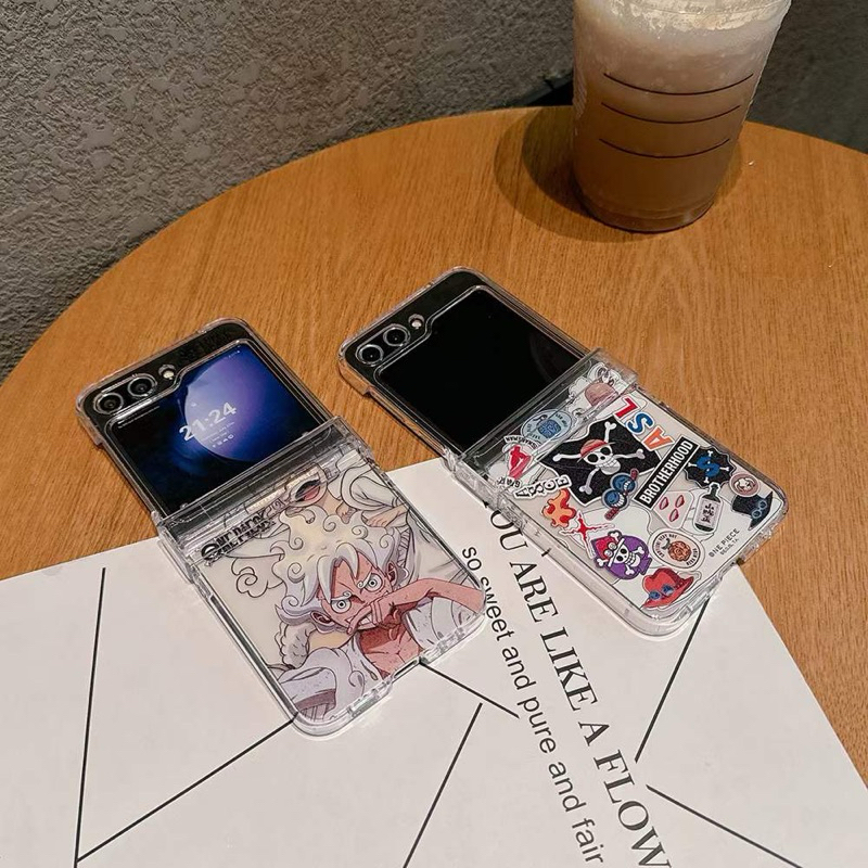 HP GANTUNGAN Samsung Zflip7 อะนิเมะ One Piece One Piece Luffy Tony Chopper Zoro มังงะการ์ตูนญี่ปุ่น 