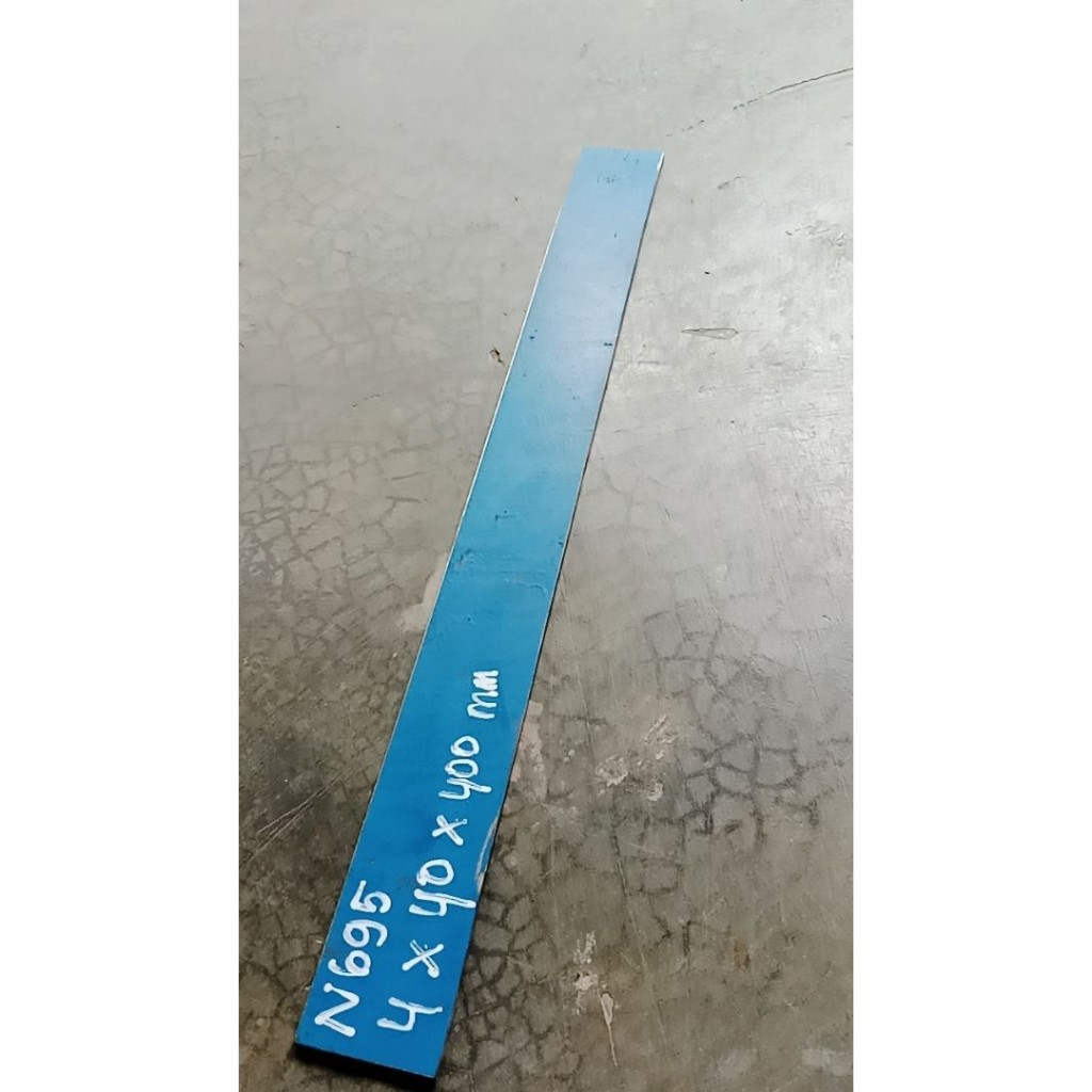 BOHLER STEEL N695 4x40x400mm GOOD BOHLER STEEL PIECES RUS RESISTANT N695 ความหนา 4 มม.N695 เหล็ก