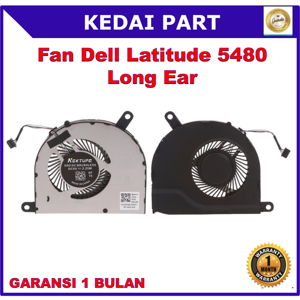 พัดลม Dell Latitude 5480 E5480 E5490 5490
