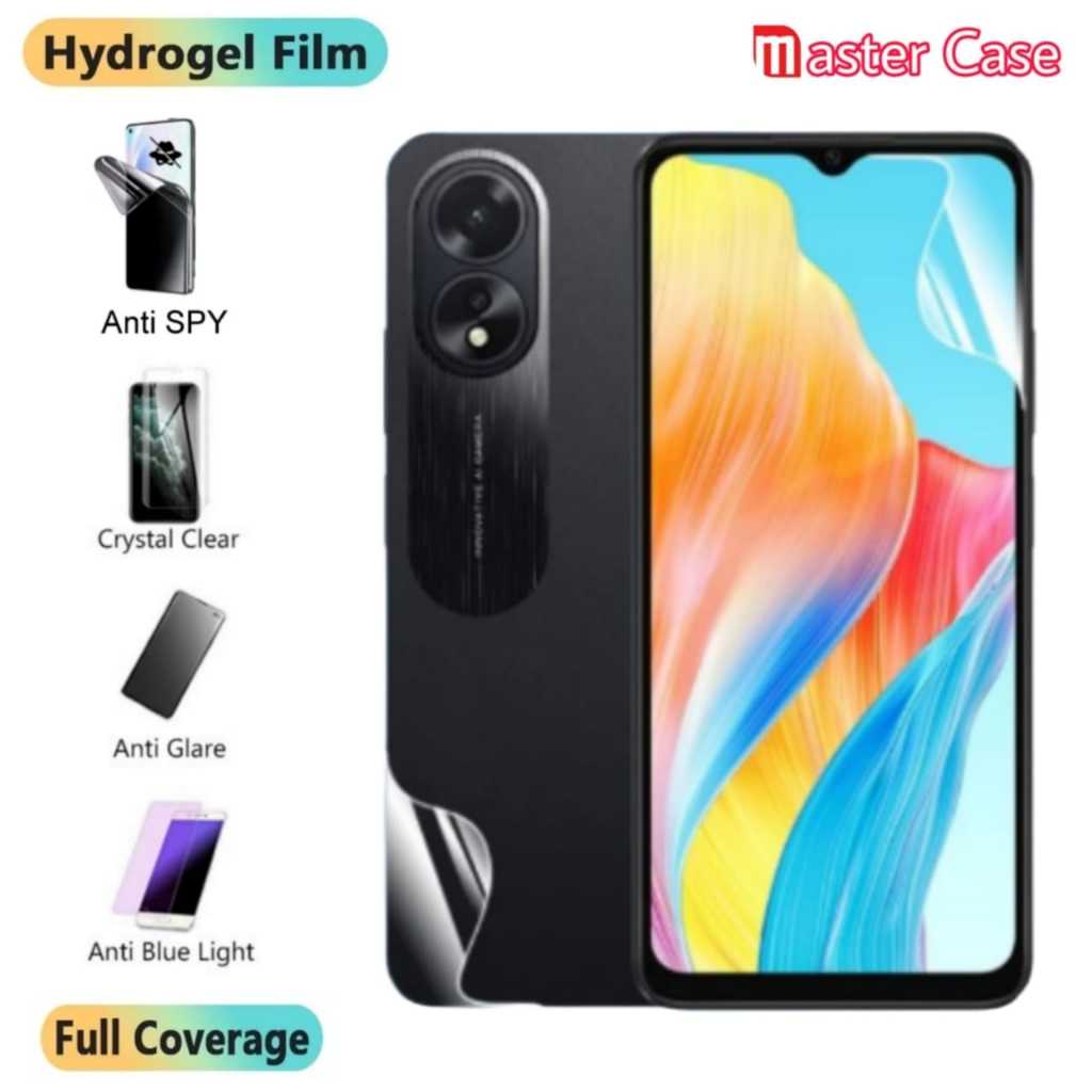 ฟิล์มกันรอย OPPO A38 ฟิล์มไฮโดรเจล ไม่ใช่กระจกนิรภัย