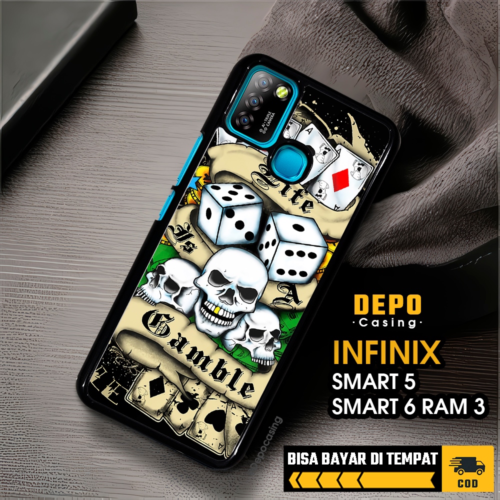 เคส Infinix Smart 5 Smart 6 Ram 3 Casing Infinix Smart 5 Smart 6 Ram 3 Casing Depo Casing [GMBLR] Ca