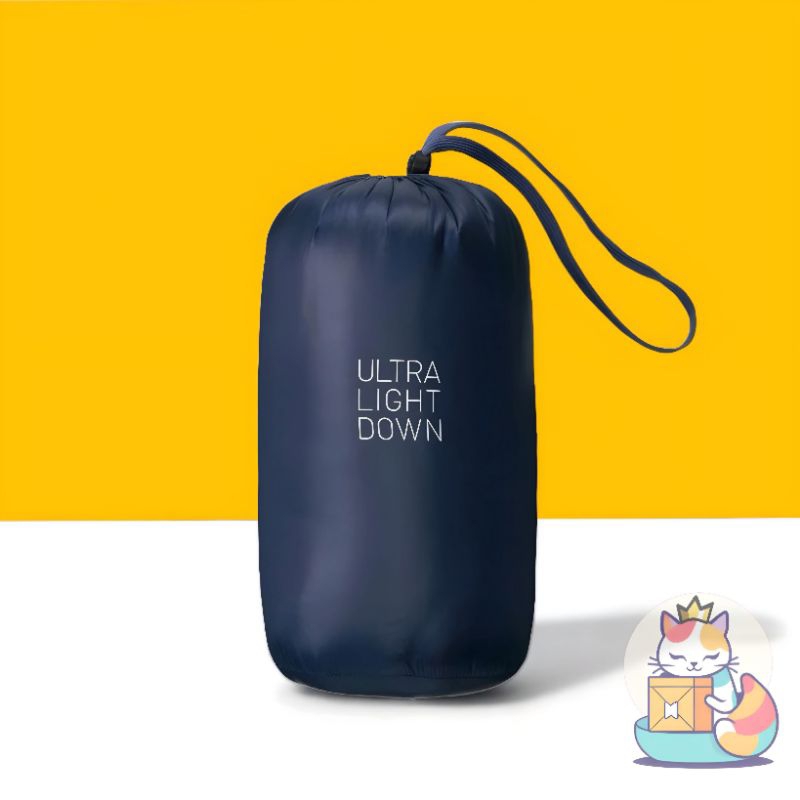 Uniqlo Stuff Sack Ultralight Down | ถุงคลุมเสื้อแจ็คเก็ตขนห่าน | กระเป๋าเก็บเสื้อผ้า