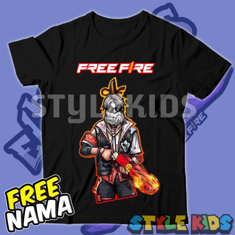 ฟรีชื่อเสื้อยืดสําหรับชายและหญิงโลโก้ตัวอักษร Sg Opm One Punch Man ฟรี FIRE เสื้อยืดเสื้อผ้าสําหรับช