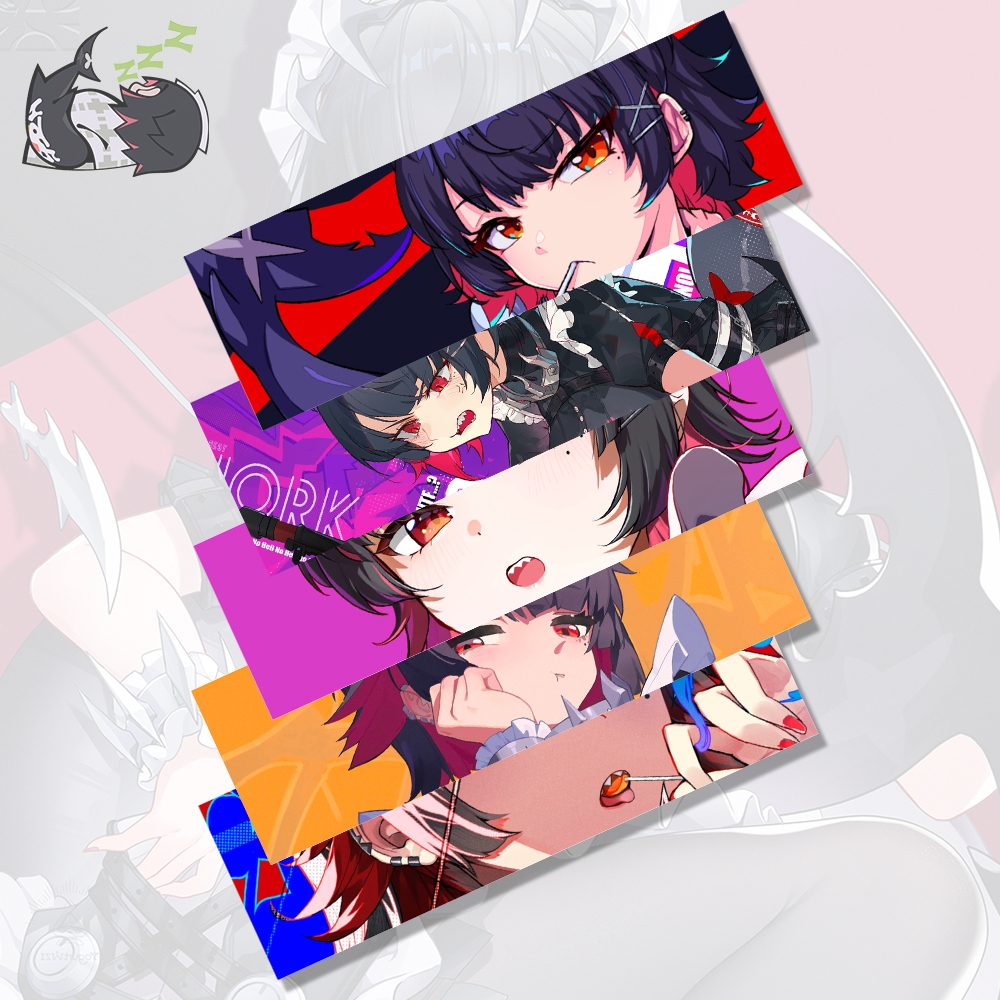 Ellen Zenless Zone Zero Slap Sticker - สติ๊กเกอร์ไวนิลกันน้ํา - สติ๊กเกอร์อนิเมะ Ellen Joe Slap