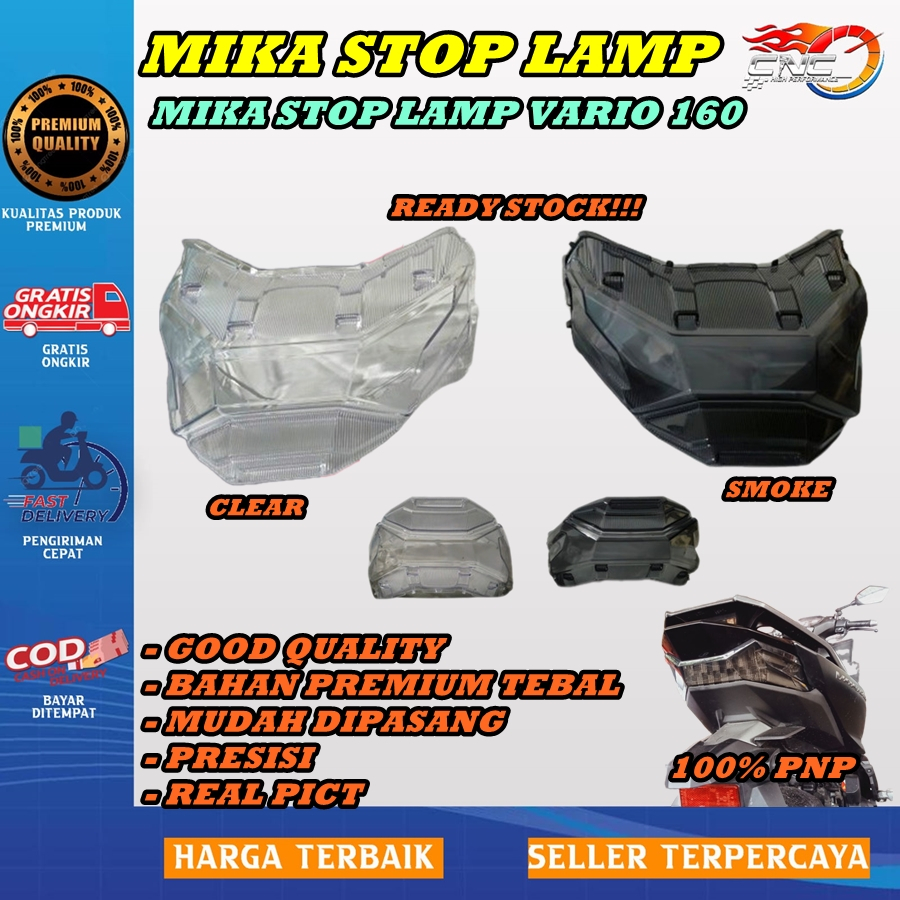 Mika STOP แก้ว HONDA VARIO 160 ใหม่ MIKA STOP LAMP VARIO 160 MIKASTOP LAMP VARIO 160