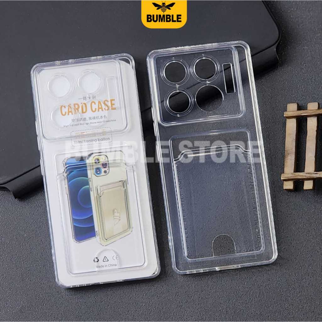 Bumble - Infinix GT 20 Pro Softcase Clear Card Case Bening Card Slot Case Infinix GT 20 Pro