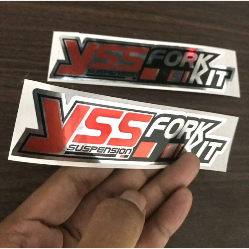 สติ๊กเกอร์กันกระแทก YSS FORK KIT Printcut