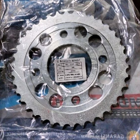 GL100 38T KC REAR GEAR สําหรับ 38T KC PREMIER ยี่ห้อ MOTORCYCLE