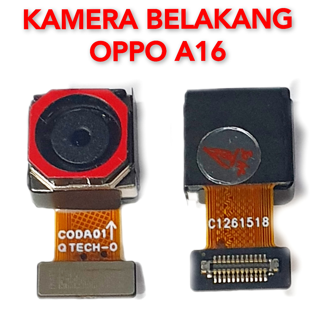 กล้องหลัง Oppo A16 ใหม่