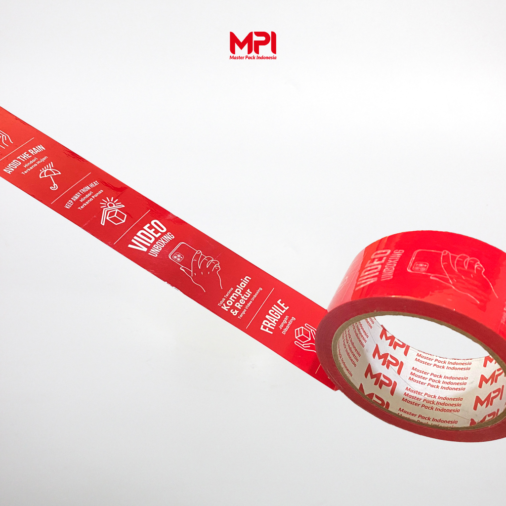 MERAH Red Fragile Unboxing Duct Tape - Mandatory Unboxing - MPI Unboxing 72 YARDS