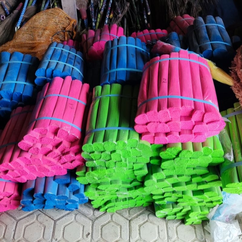 NYLON STRING BROOM MATERIAL SIZE 33 CM WEIGHT 1 KG / NYLON STRING MATERIAL สําหรับ MAKING NYLON STRI