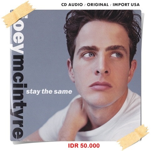 Joey Mcintyre "Stay The Same" - ซีดี