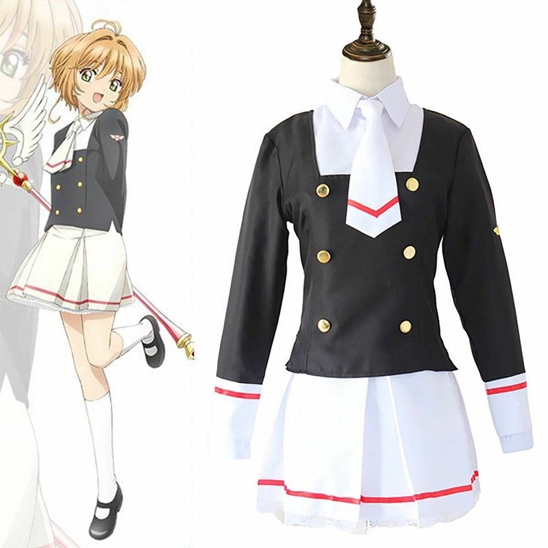 เครื่องแต่งกายคอสเพลย์ moto cardcaptor sakura didouji tomoyo