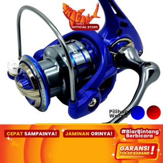 [VIRAL ORI] Reel Power Handle Fugu Chikaru Pancing Spinning Alumunium 500 800 1000 2000 3000