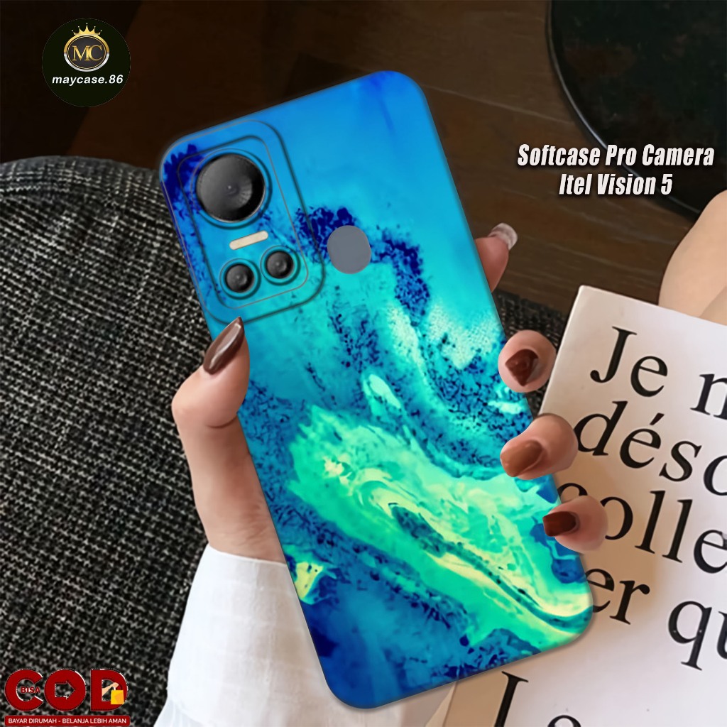 เคส HP Itel Vision 5 - เคสแฟชั่น Itel Vision 5 - เคส Softcase Itel Vision 5 - ตัวป้องกันโทรศัพท์ - เ