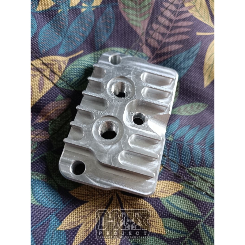 CNC Oil Cooler Adapter Takegawa C-series รุ่น Astraa Grand/Legenda/Prim/win/Supra 100/Wave 110