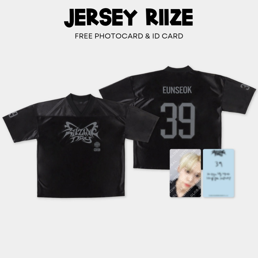 RIZE JERSEY - ฟรีโฟโต้การ์ด - ID CARD - บรรจุภัณฑ์พร้อมกล่อง - SIZE M-XXL