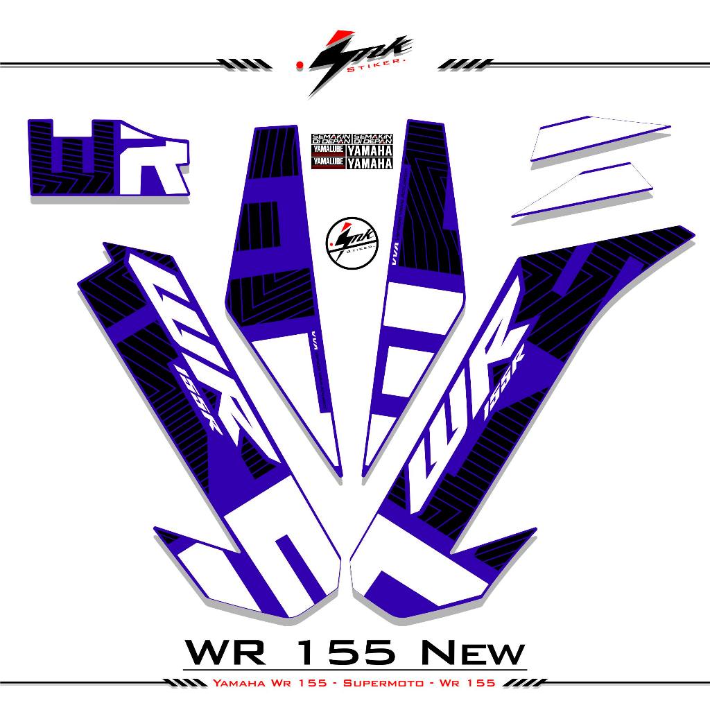 Yamaha WR 155 New List Body Striping WR155 สติ๊กเกอร์ Variation Yamaha WR Sticker WR 155 Striping Mo