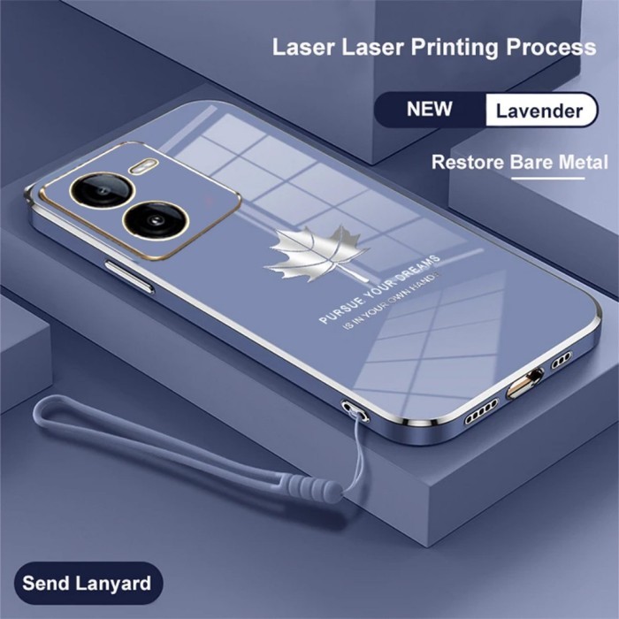 Vivo IQ00 Z9X 5G Maple Case เคส Softcase ชุบล่าสุด